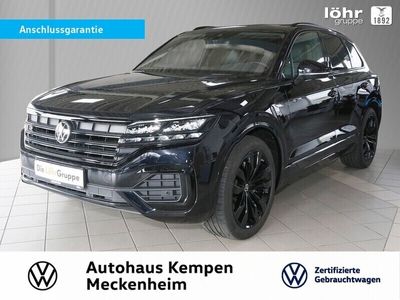 gebraucht VW Touareg 3.0 V6 TDI 4M R-Line Black Style InnoCockpit Pano AHK STDHZ Navi 21"LM RFK+PDC LED ACC Sitzheiz.