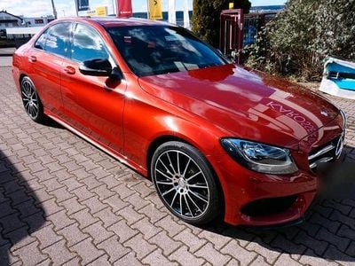 Second-hand Mercedes C300 AMG 231 CP (169 kW) 2014 Roșu Berlinǎ