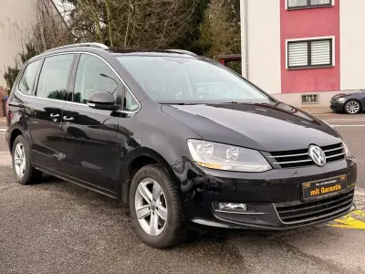 Gebraucht VW Sharan Highline 150 PS (110 kW) 2017 Schwarz Van / Kleinbus