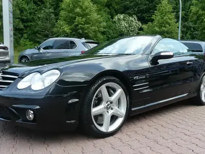 Gebraucht Mercedes SL65 AMG AMG 612 PS (450 kW) 2006 Schwarz Cabrio