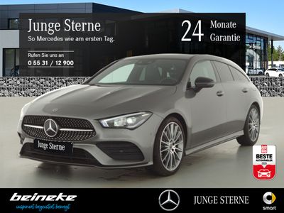 gebraucht Mercedes CLA200 Shooting Brake AMG Night LED AHK 360° Ambiente Totw