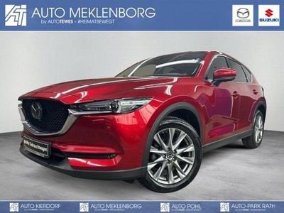 Gebraucht Mazda CX-5 Sports-Line 194 PS (142 kW) 2021 Magmarot metallic SUV