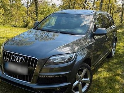 Second-hand Audi Q7 S-Line 245 CP (180 kW) 2014 Gri SUV