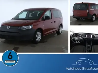 Brugt VW Caddy Basis 122 HK (89 kW) 2023 Rød MPV