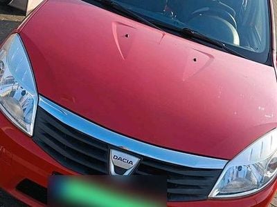 Gebraucht Dacia Sandero 75 PS (55 kW) 2009 Rot Kleinwagen