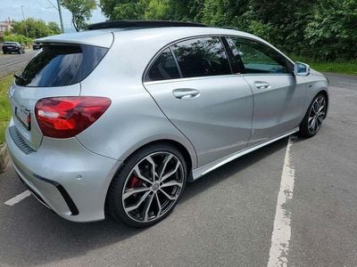 Używany Mercedes A250 AMG line 218 KM (160 kW) 2018 Srebrny Sedan/Limuzyna