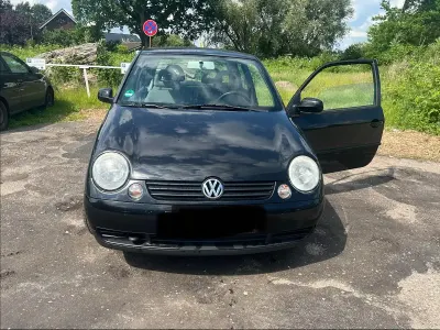 Gebraucht VW Lupo 50 PS (36 kW) 2001 Schwarz Kleinwagen