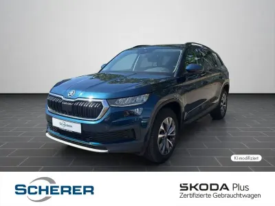 Gebraucht Skoda Kodiaq 150 PS (110 kW) 2023 Lavablau metallic SUV