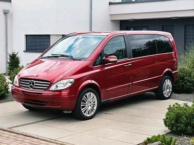 Gebraucht Mercedes Viano 200 PS (147 kW) 2008 Rot Van / Kleinbus