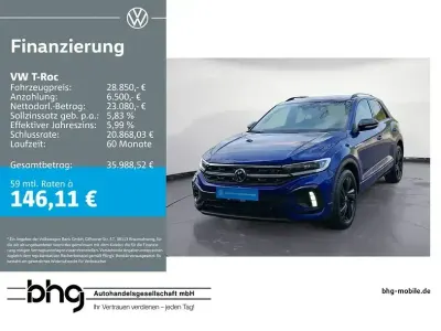 Gebraucht VW T-Roc R-line 150 PS (110 kW) 2025 Blau SUV