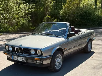Brugt BMW 325 Sport Line 170 HK (125 kW) 1988 Sølv Cabriolet