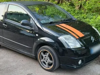 Gebraucht Citroën C2 90 PS (66 kW) 2006 Schwarz Kleinwagen
