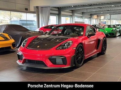 Neu Porsche 718 Cayman GT4 Chrono 500 PS (367 kW) 2025 Indischrot Coupé