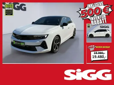Gebraucht Opel Astra GS Line 131 PS (96 kW) 2024 Arktis weiß Kleinwagen