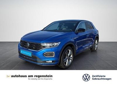 Gebraucht VW T-Roc Sport 150 PS (110 kW) 2021 Ravennablau metallic SUV