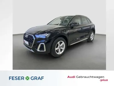 Gebraucht Audi Q5 S-Line 299 PS (219 kW) 2023 Mythosschwarz metallic SUV