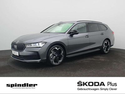 Graphitegrau metallic Gebraucht 2025 Skoda Superb SportLine Kombi | 57.980 €