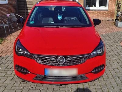 Gebraucht Opel Astra 122 PS (89 kW) 2020 Rot Kombi