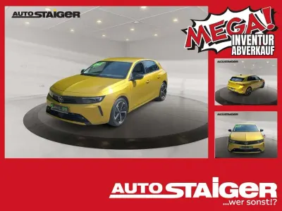 Gebraucht Opel Astra Elegance 110 PS (80 kW) 2023 Lackierung amber yellow/typ au Kleinwagen
