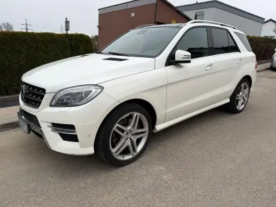 Brugt Mercedes ML500 AMG 408 HK (300 kW) 2014 Hvid SUV