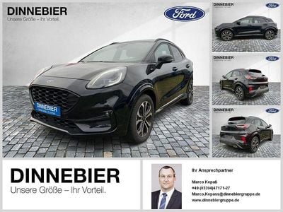 Obsidian schwarz met Gebraucht 2023 Ford Puma ST-Line X SUV | 20.448 € (Guter Preis)