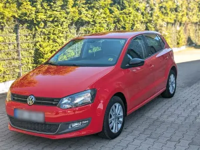 Brugt VW Polo Style 70 HK (51 kW) 2012 Rød Hatchback