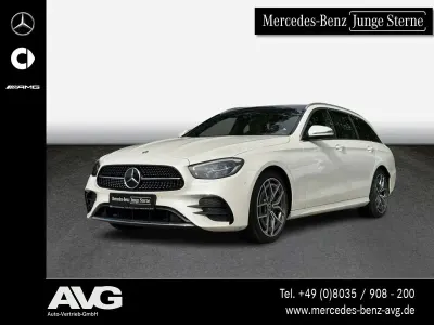 Gebraucht Mercedes E220 AMG 200 PS (147 kW) 2022 Weiß Limousine