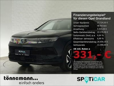 Gebraucht Opel Grandland X 145 PS (106 kW) 2024 Schwarz SUV