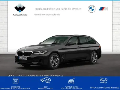 Gebraucht BMW 520 190 PS (139 kW) 2023 Saphirschwarz Limousine