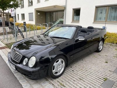 Gebraucht Mercedes CLK200 Elegance 163 PS (119 kW) 2000 Schwarz Cabrio
