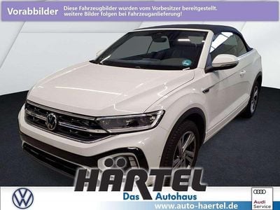 Gebraucht VW T-Roc Cabriolet R-line 150 PS (110 kW) 2025 Pure white, solid Cabrio