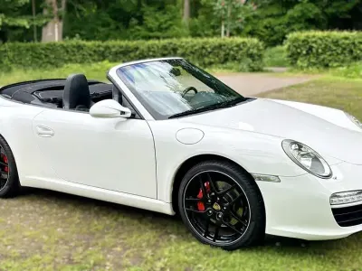 Gebraucht Porsche 911 Carrera S Cabriolet 385 PS (283 kW) 2009 Weiß Cabrio
