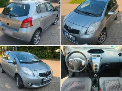 Gebraucht Toyota Yaris 87 PS (63 kW) 2008 Grau Kleinwagen