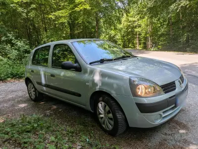 Gebraucht Renault Clio 2004 Grau Kleinwagen