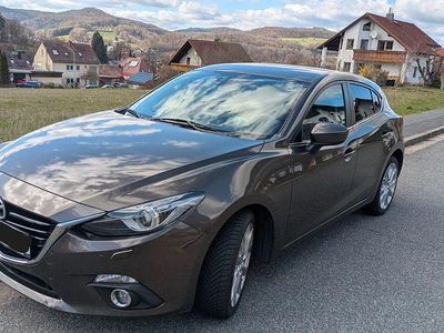 Usata Mazda 3 Sports-Line 150 CV (110 kW) 2014 Marrone Berlina