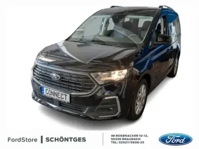Neu Ford Tourneo Connect Titanium 122 PS (89 kW) 2026 Schwarz Van / Kleinbus