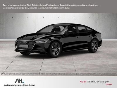 Schwarz Gebraucht 2024 Audi A7 S-Line Limousine | 52.990 € (Guter Preis)
