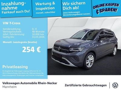 Grau Gebraucht 2025 VW T-Cross Goal SUV | 23.989 € (Guter Preis)