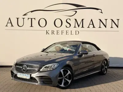 Brugt Mercedes C180 AMG line 156 HK (114 kW) 2022 Grå Cabriolet