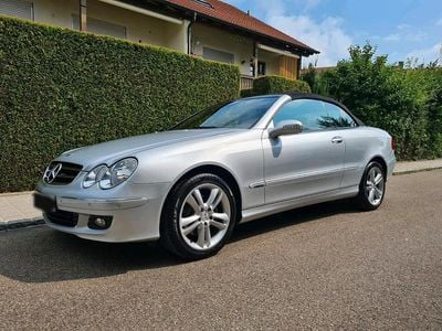 Begagnad Mercedes CLK200 Avantgarde 163 HK (119 kW) 2006 Silver Cab