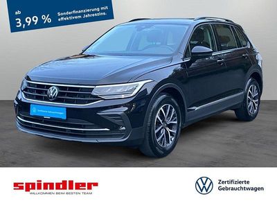 Deep black perleffekt Gebraucht 2022 VW Tiguan Life SUV | 28.980 € (Fairer Preis)