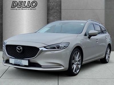 Platinum quartz Gebraucht 2024 Mazda 6 Exclusive-Line Kombi | 31.990 € (Fairer Preis)