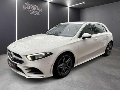 Gebraucht Mercedes A180 AMG line 136 PS (100 kW) 2021 Weiß Kleinwagen