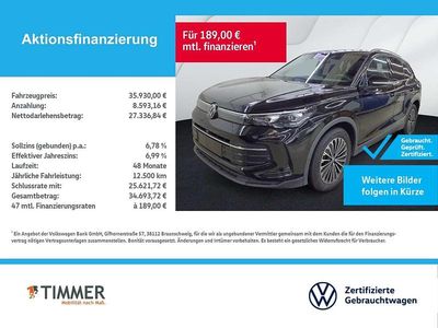 Gebraucht VW Tiguan Goal 150 PS (110 kW) 2025 Schwarz SUV