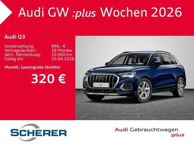 Gebraucht Audi Q3 Ambiente 150 PS (110 kW) 2025 Navarrablau metallic (metallic) SUV