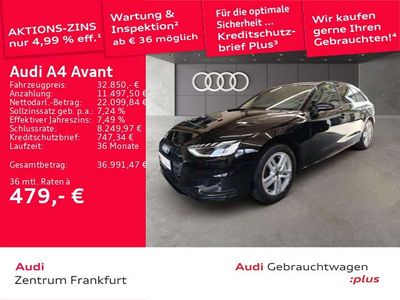 Gebraucht Audi A4 Ambiente 265 PS (194 kW) 2022 Mythosschwarz metallic Kombi