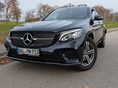 Gebraucht Mercedes GLC250 AMG 211 PS (155 kW) 2018 Blau Coupé