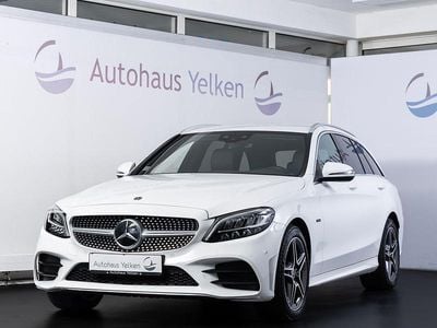 Gebraucht Mercedes C300e AMG line 306 PS (225 kW) 2021 Weiß Limousine