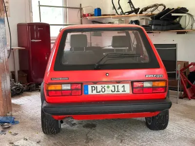 Gebraucht VW Golf I GTI 50 PS (36 kW) 1982 Rot Kleinwagen