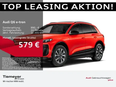 Brugt Audi Q6 e-tron S-Line 225 kW (306 HK) 2025 Rød SUV